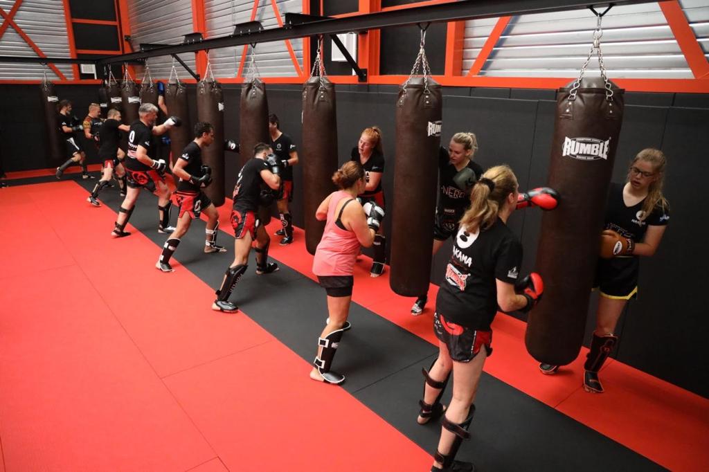Heavy bag workout at Nakama Gym Harderwijk